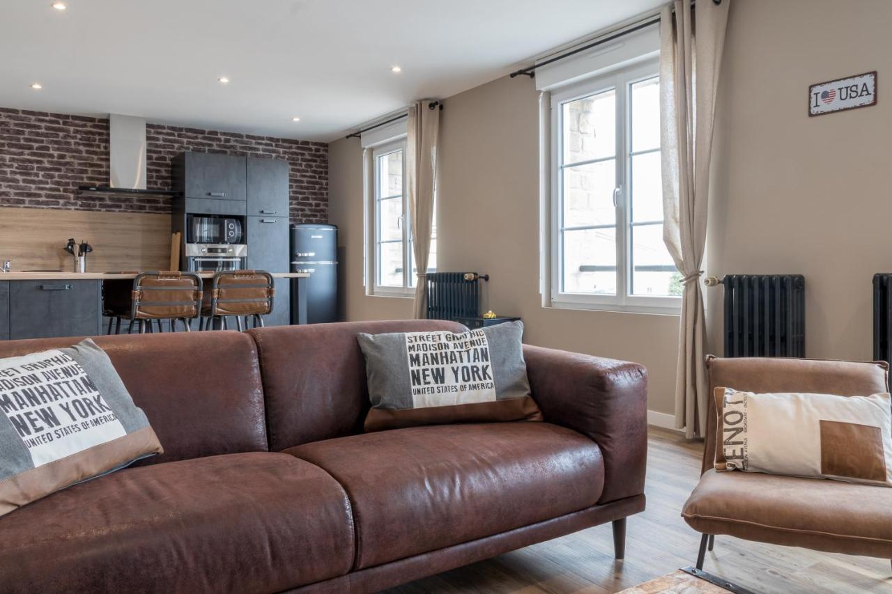 Appartement voyageurs à Valognes Extérieur photo